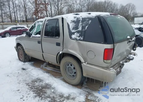 2005 Chevrolet Blazer Ls из США, поврежденный, VIN 1GNDT13X85K120817